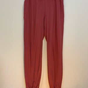 Athletes Stylish Pink Dusty Rose Jogger Pants